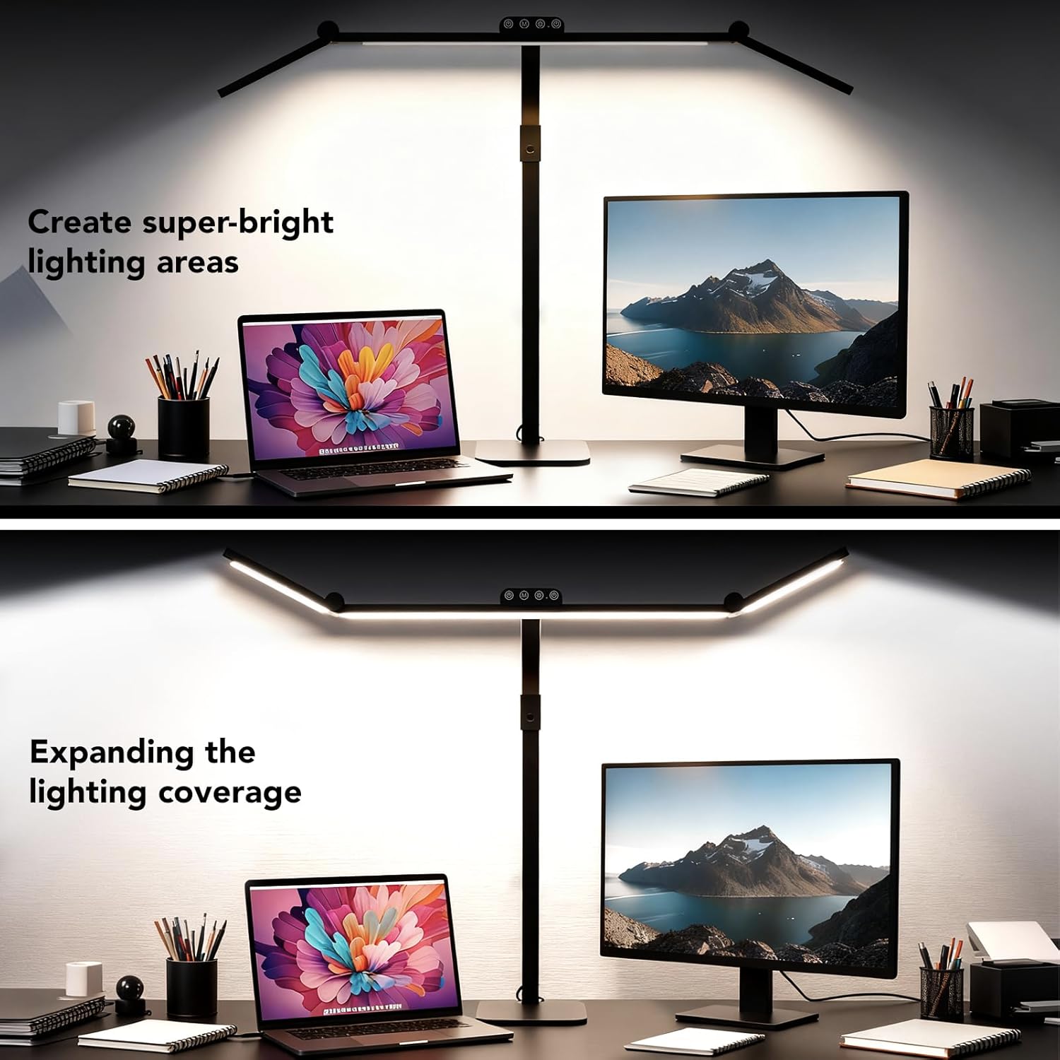Adjustable LED Desk Lamp with  - مراجعة Home Lighting & Decor St Catharines On وسعره