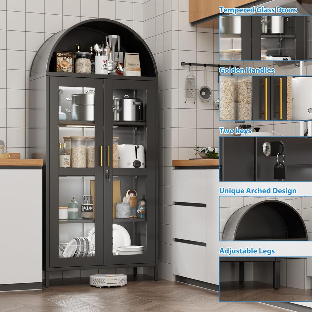 78.74 High Metal Arched Cabine - مراجعة Home Lighting & Decor St Catharines On وسعره