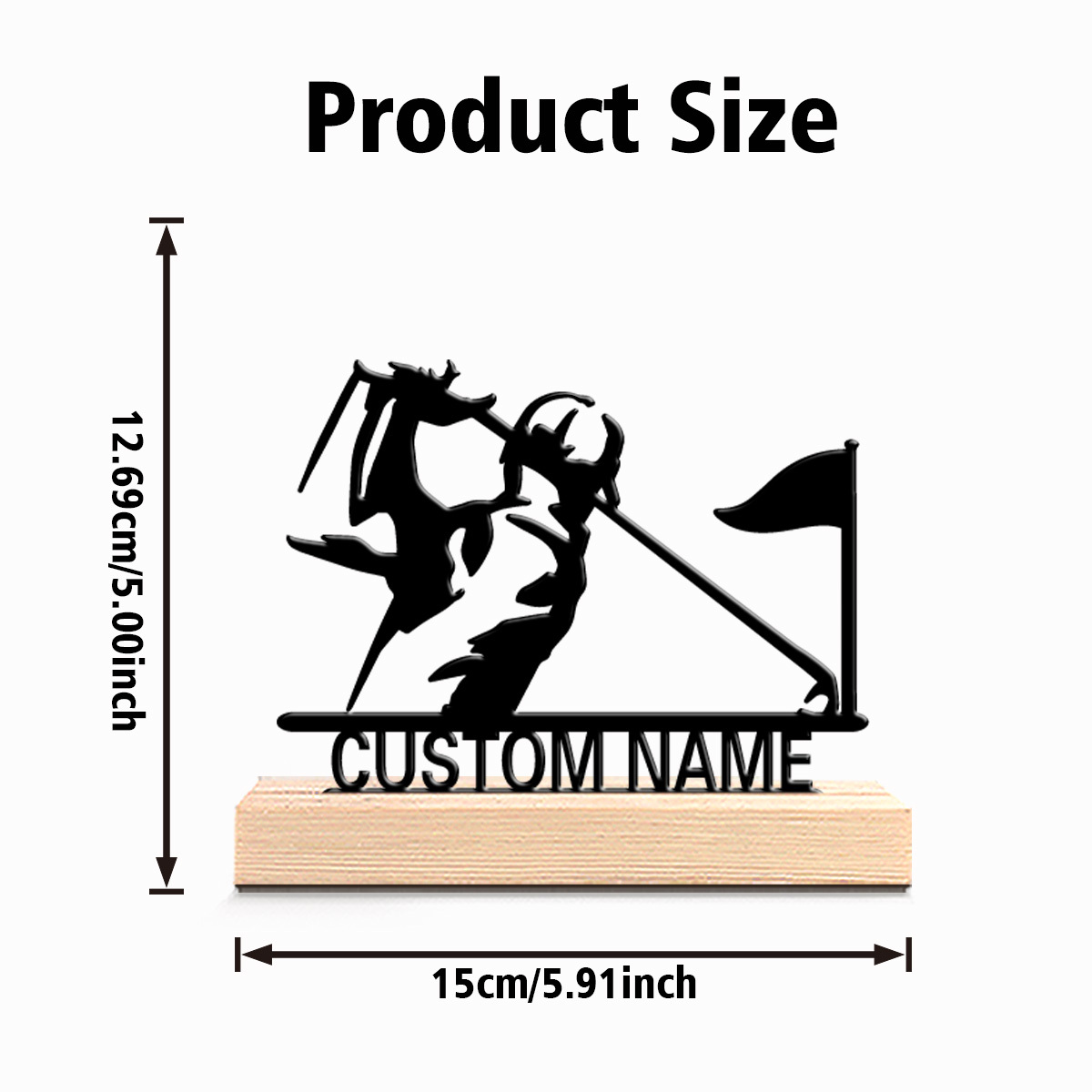 Custom Engraved Golfer Metal S - مراجعة Elegant Decor & Lighting Llc وسعره