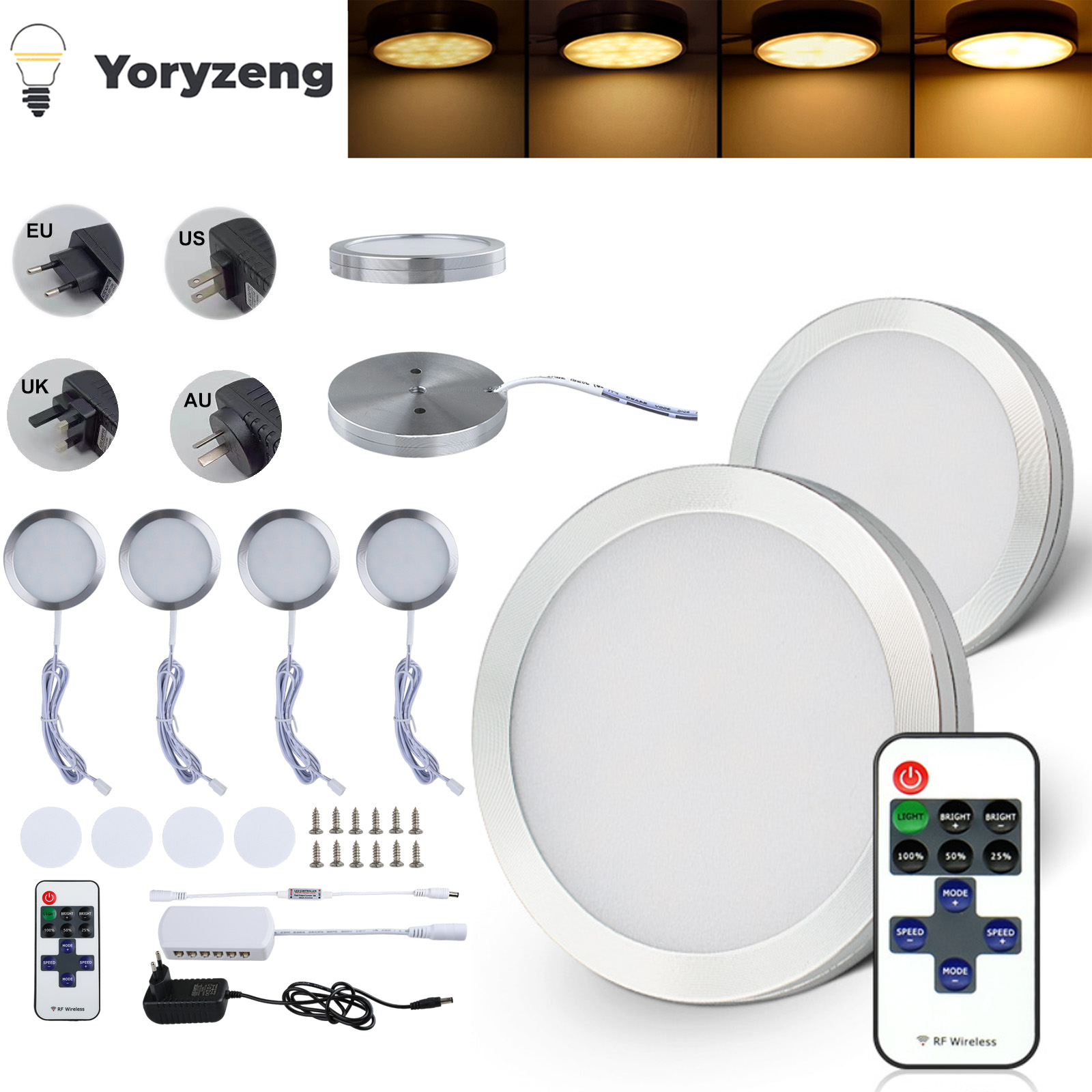 Under Cabinet LED Night Lights - مراجعة Kitchen Decor Lighting وسعره