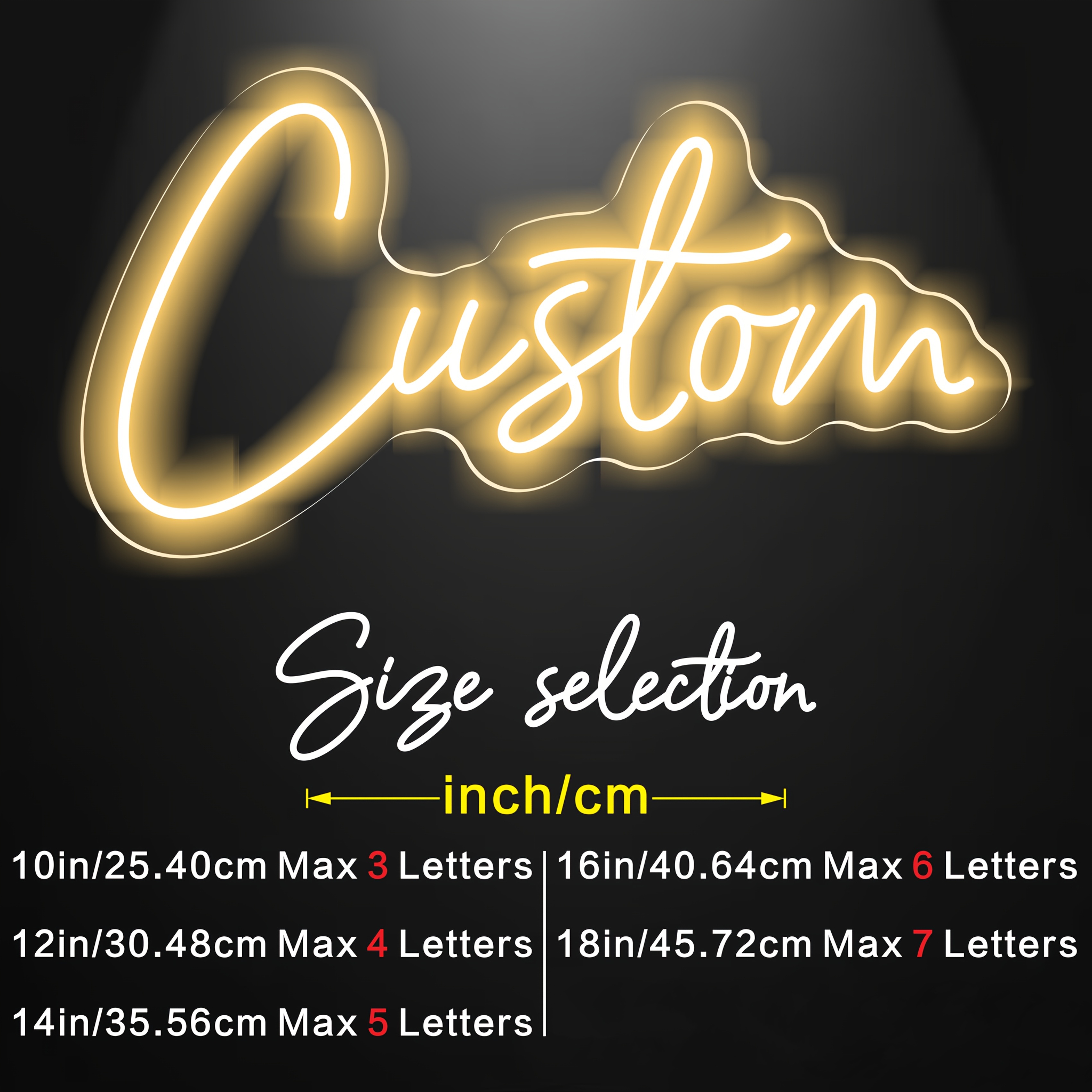 Custom neon sign, personalized - مراجعة Lighting Decoration Wedding وسعره