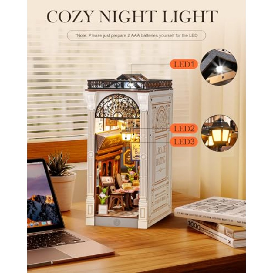 DIY Book Nook Kit for Adults E - مراجعة Home Lighting & Decor St Catharines On وسعره