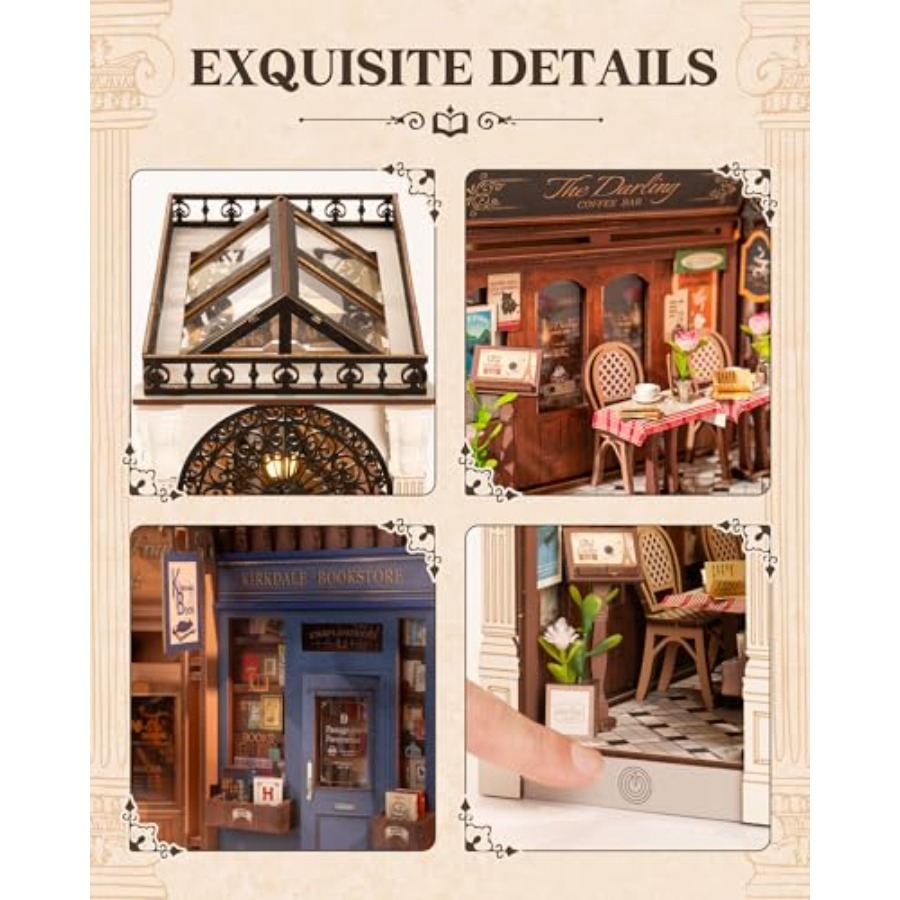 DIY Book Nook Kit for Adults E - مراجعة Home Lighting & Decor St Catharines On وسعره