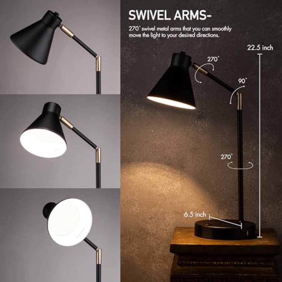 Astrum - LED Desk Lamp with Du - مراجعة Home Lighting & Decor St Catharines On وسعره
