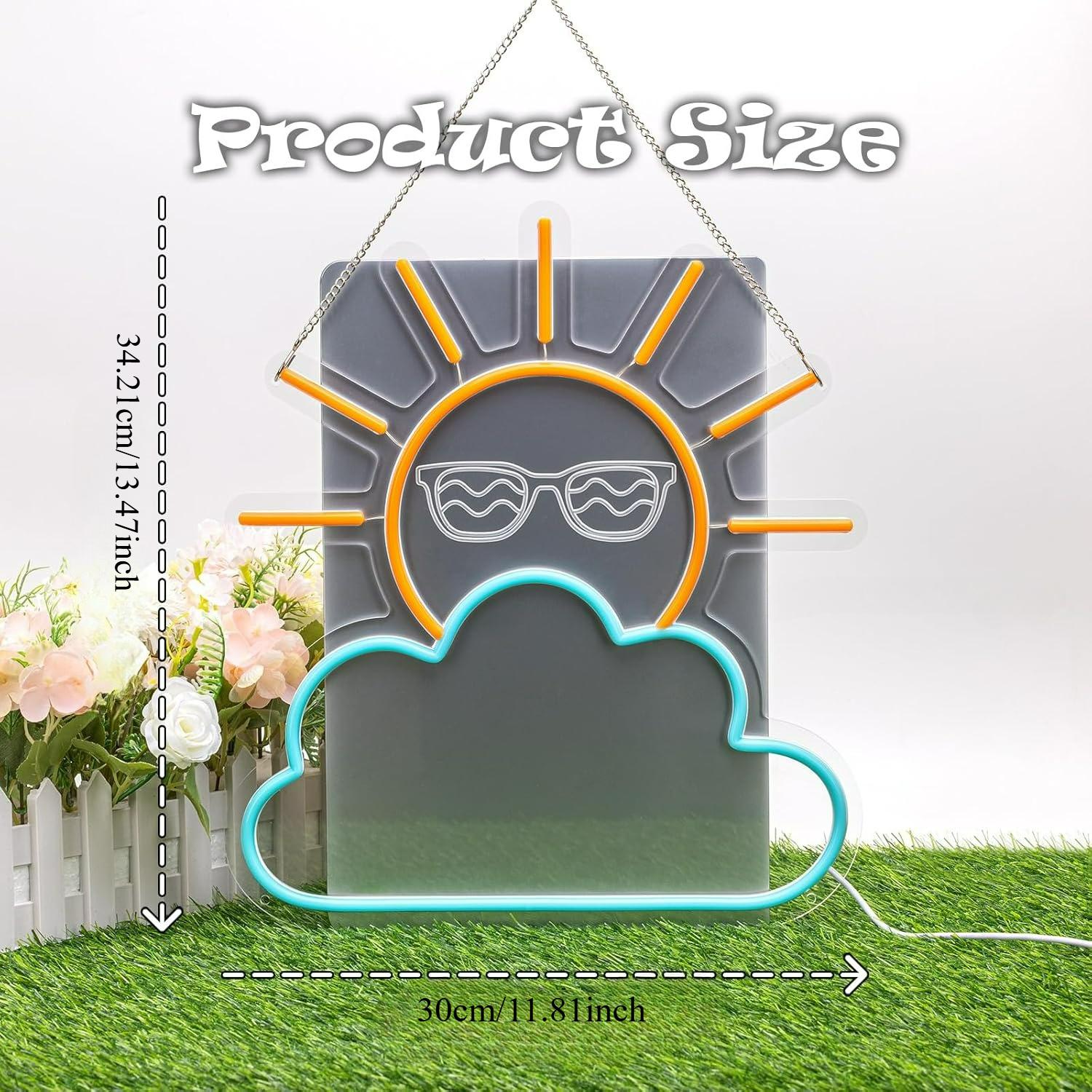 Sunrise Sunset Neon Sign USB P - مراجعة Lighting Decor For Room وسعره