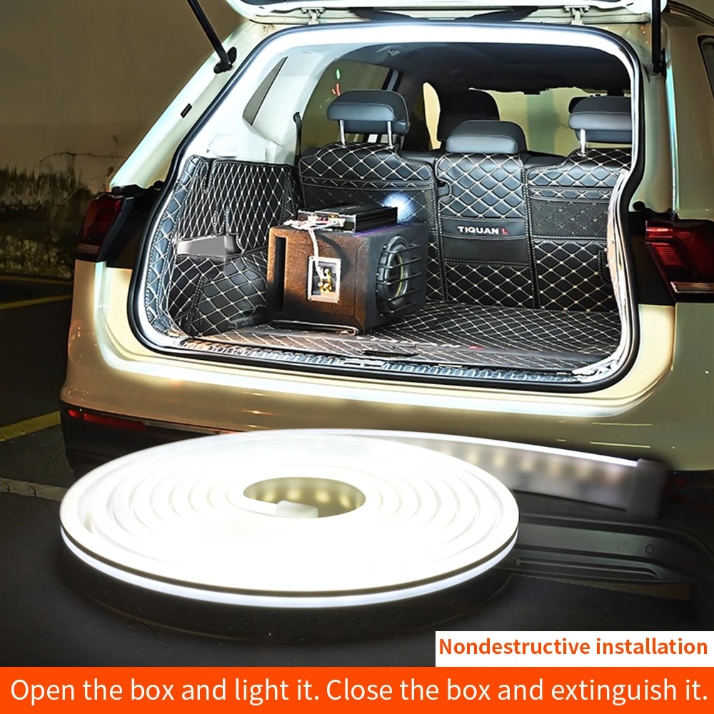 Car High Brightness Trunk Ligh - مراجعة Lighting Bolt Decor وسعره