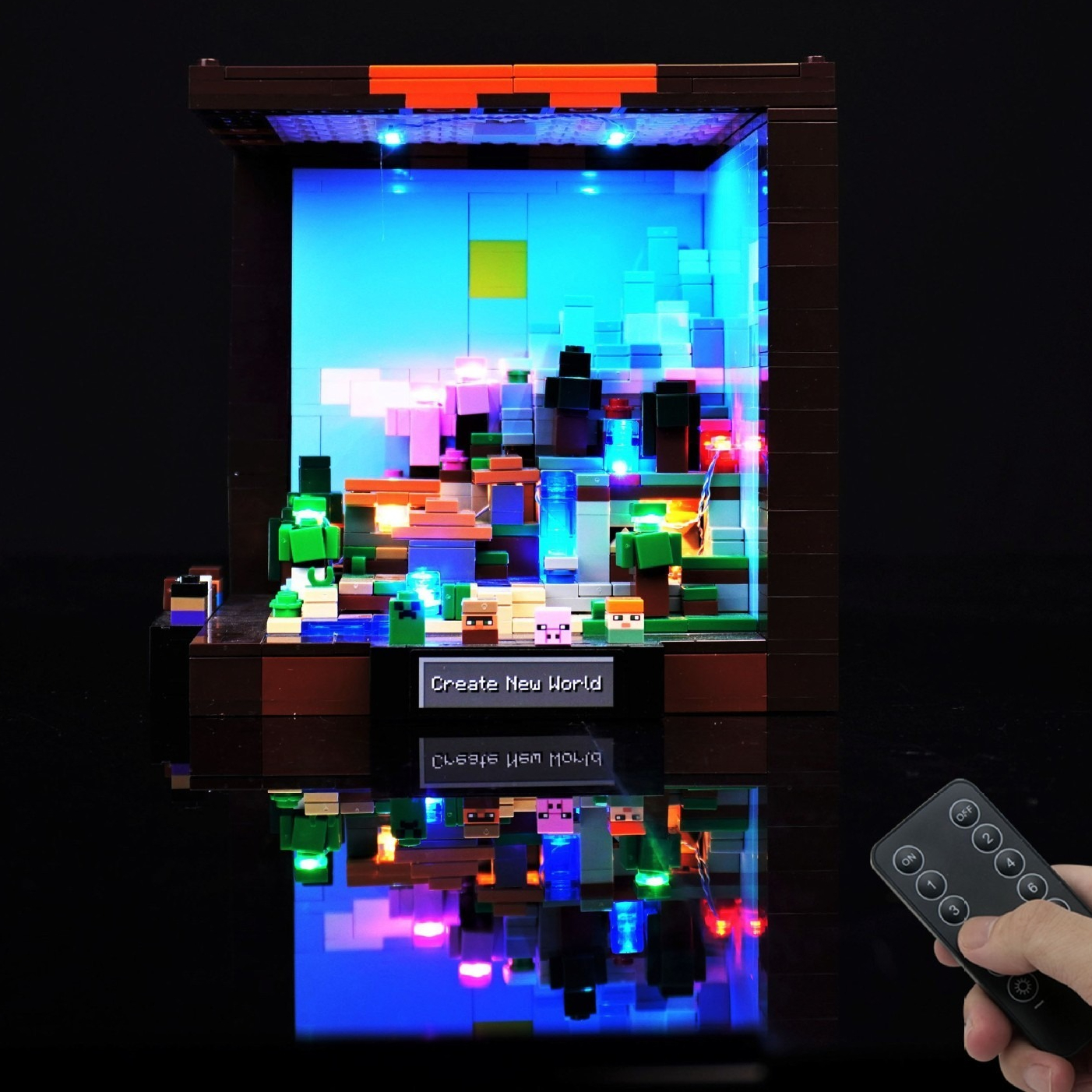 Led Light Kit Suitable for LEG - مراجعة Lighting Decor Minecraft وسعره