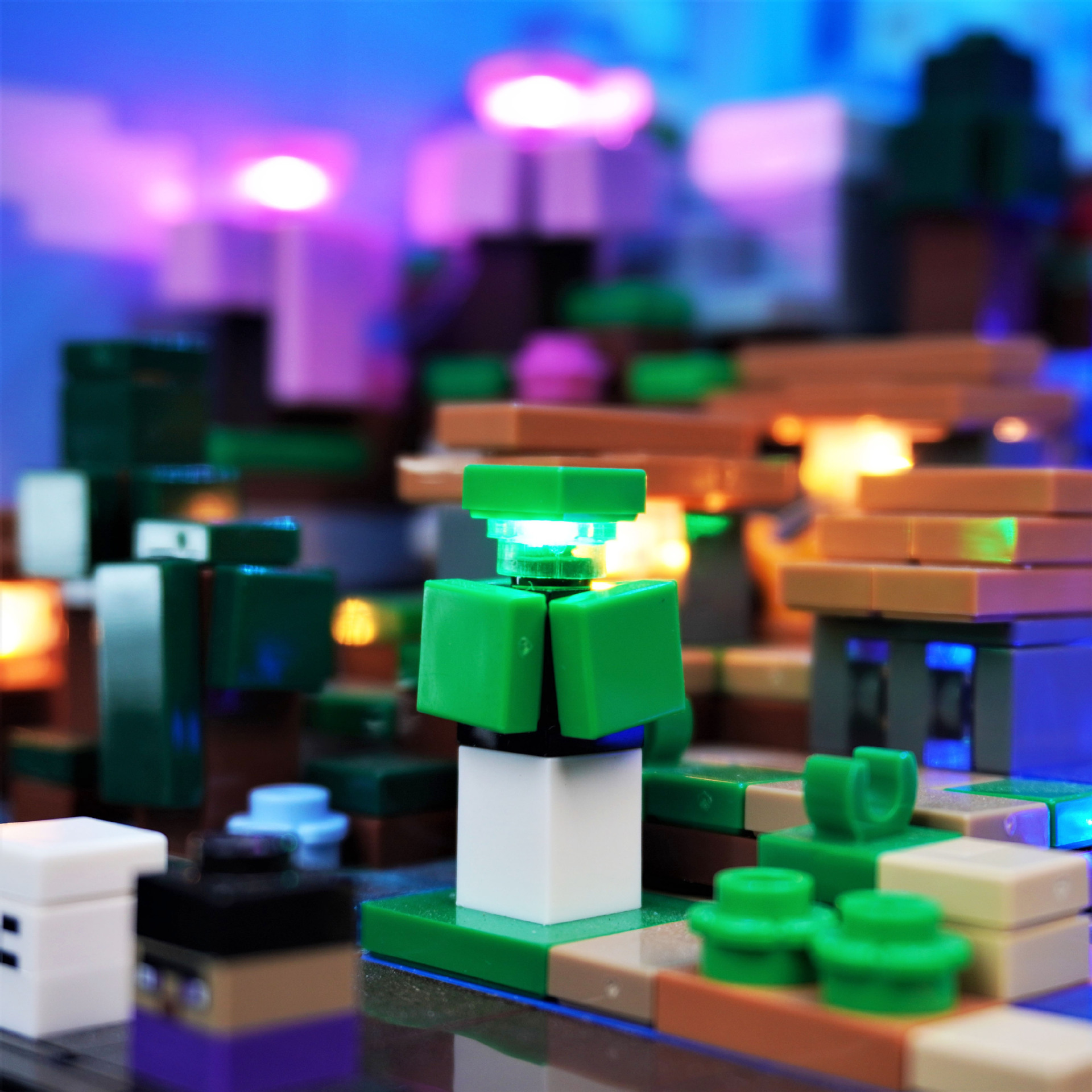 Led Light Kit Suitable for LEG - مراجعة Lighting Decor Minecraft وسعره