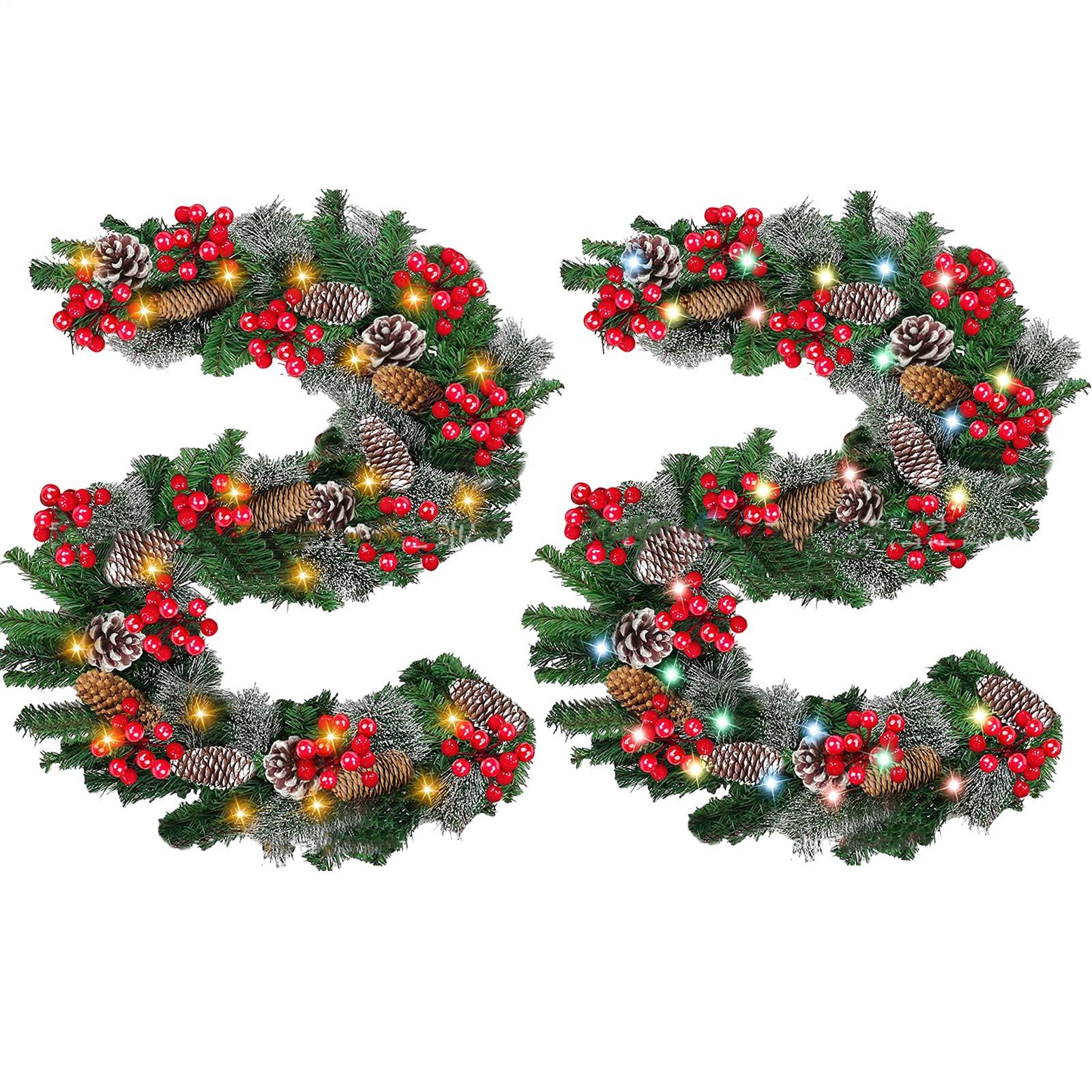 Lighted Christmas Garland Wate - مراجعة Lighting Decor Company وسعره