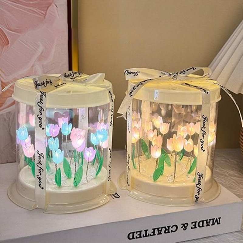 DIY Tulip Lamp Simulation Flow - مراجعة Decor Lighting Lamps وسعره