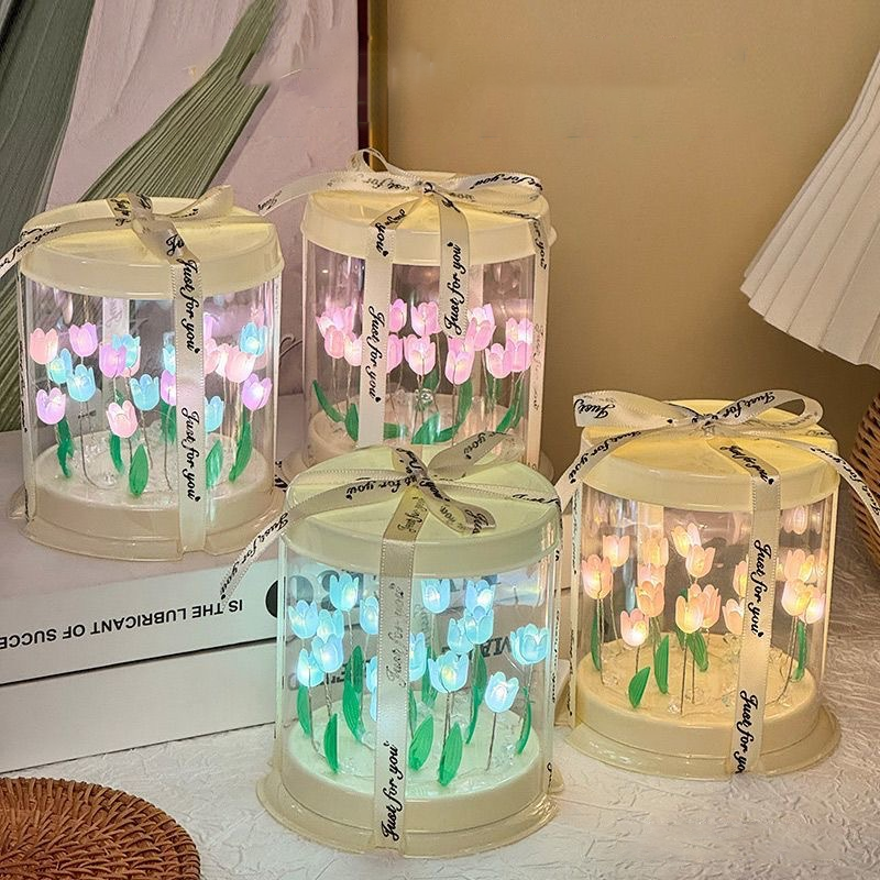 DIY Tulip Lamp Simulation Flow - مراجعة Decor Lighting Lamps وسعره