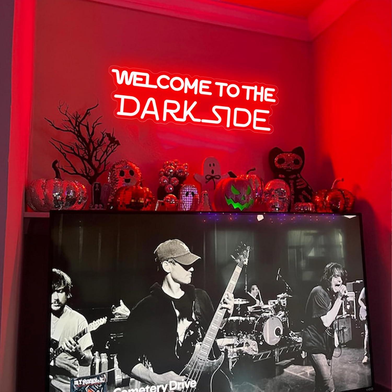 Welcome to the Dark Side Neon  - مراجعة Lighting Decor For Room وسعره