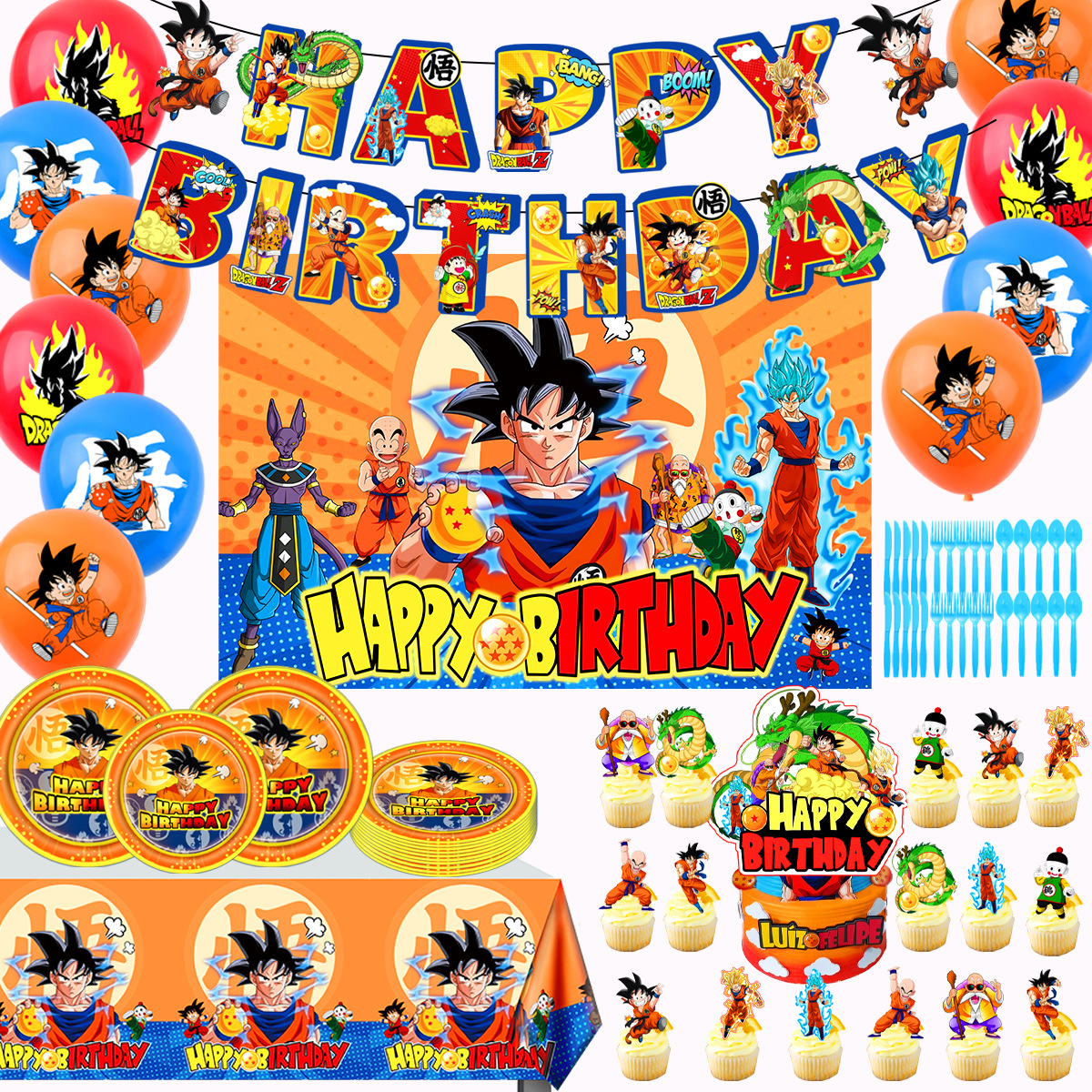 Dragon Ball Theme Party Suppli - مراجعة Kitchen Decor Lighting وسعره