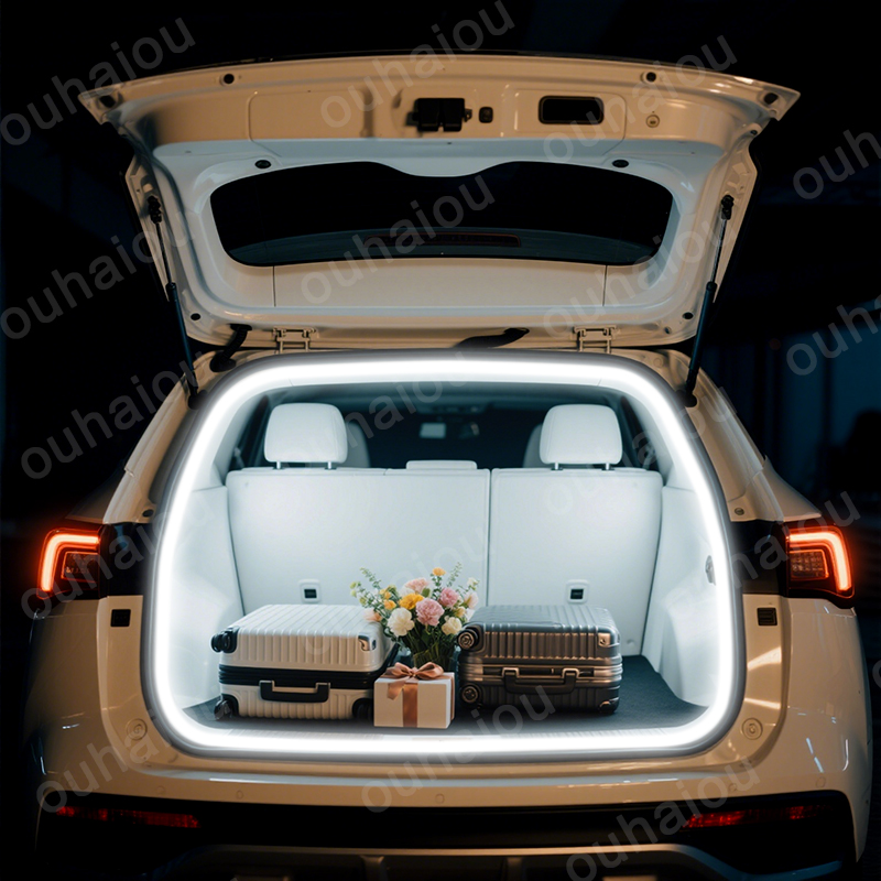 FOR MG4 MG5 Rear Trunk LED Lig - مراجعة Lighting Bolt Decor وسعره