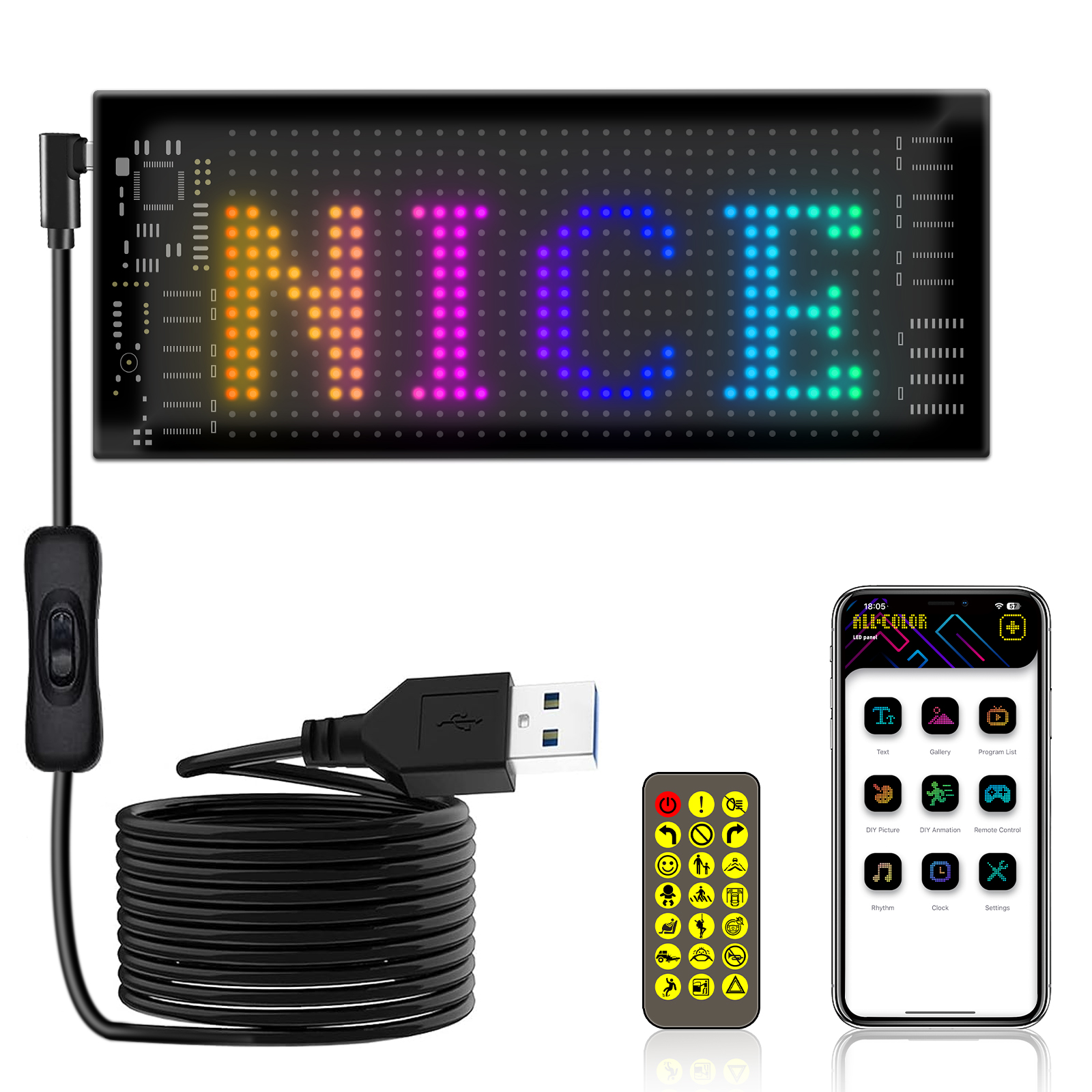 Programmable Flexible LED Sign - مراجعة Lighting Decoration Wedding وسعره