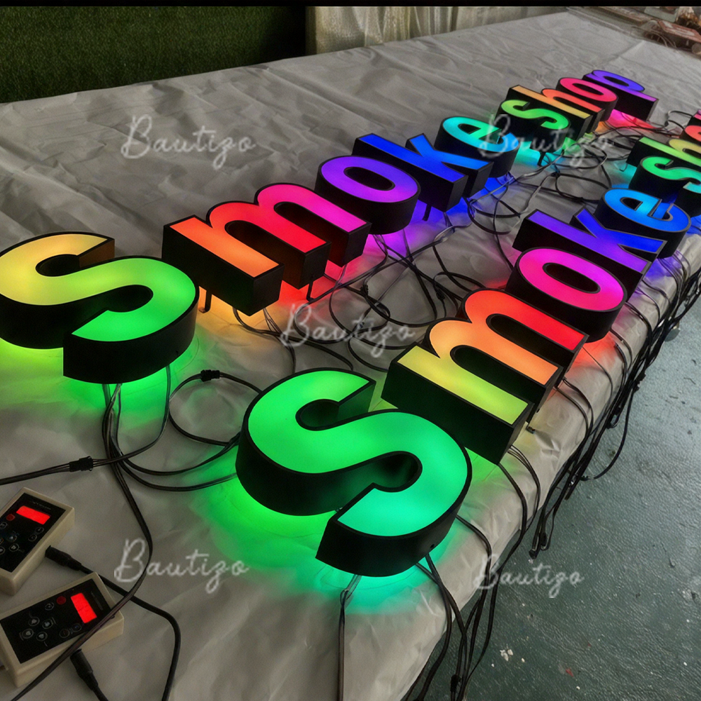 Custom RGB Metal LED Sign Wall - مراجعة Lighting Decor Company وسعره