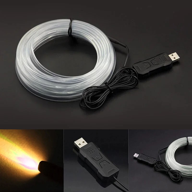 Car RGB Ambient LED Light Stri - مراجعة Lighting Bolt Decor وسعره