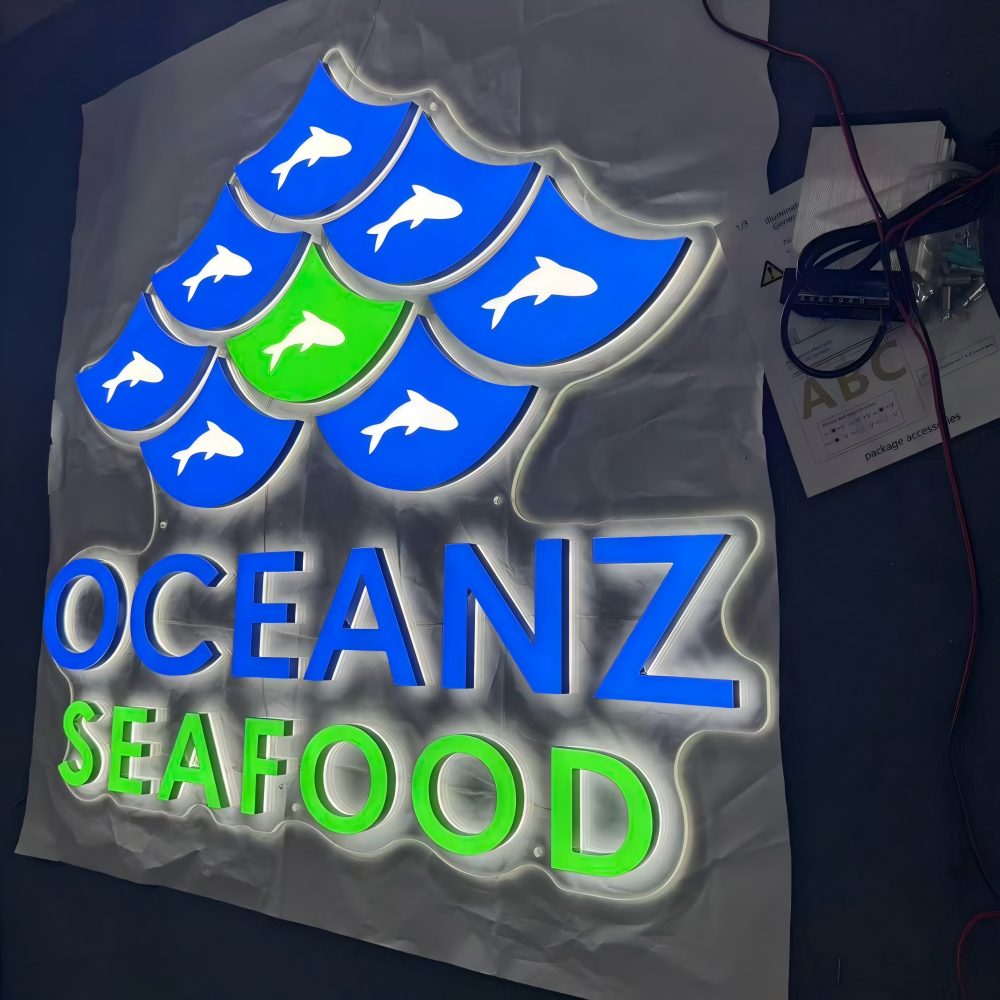 Customized 3D LED-Lighted Chan - مراجعة Lighting Decor Company وسعره