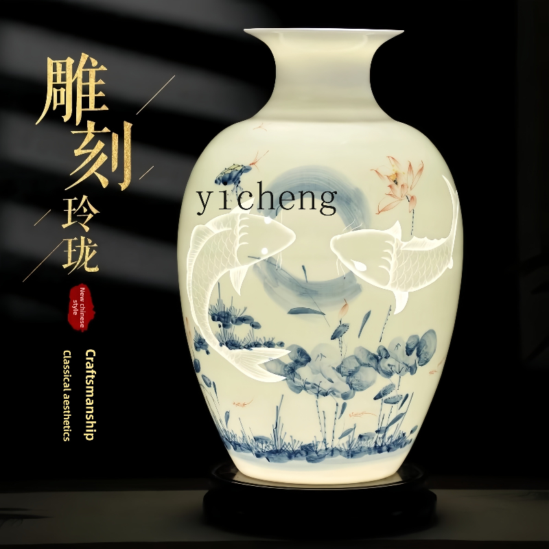 LSL Ceramic Vase Hand-painted  - مراجعة Lighting Decor Company وسعره