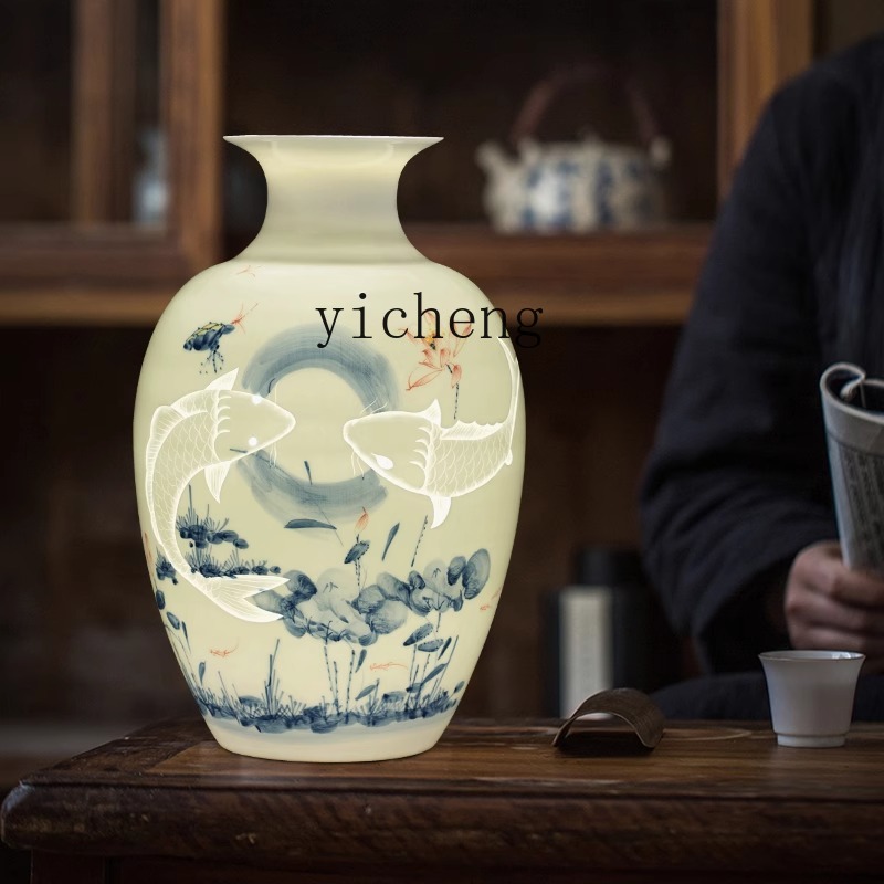 LSL Ceramic Vase Hand-painted  - مراجعة Lighting Decor Company وسعره