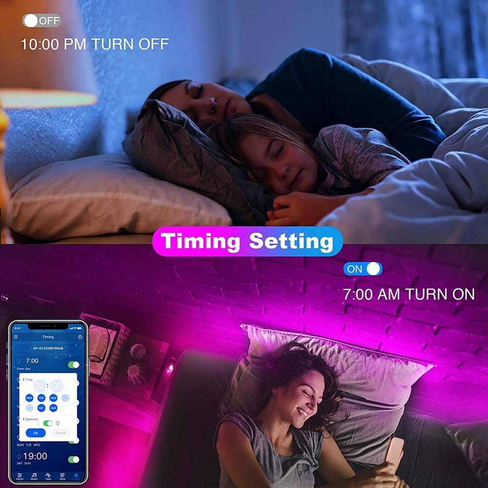Bluetooth LED Lights Strip 505 - مراجعة Lighting Bolt Decor وسعره