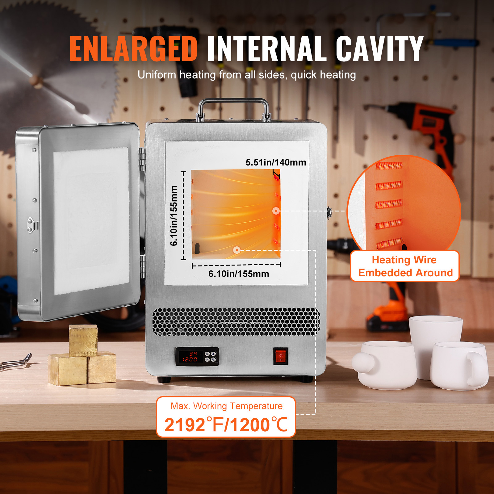 SucceBuy Tabletop Kiln Melter  - مراجعة Wax Melter Electric وسعره