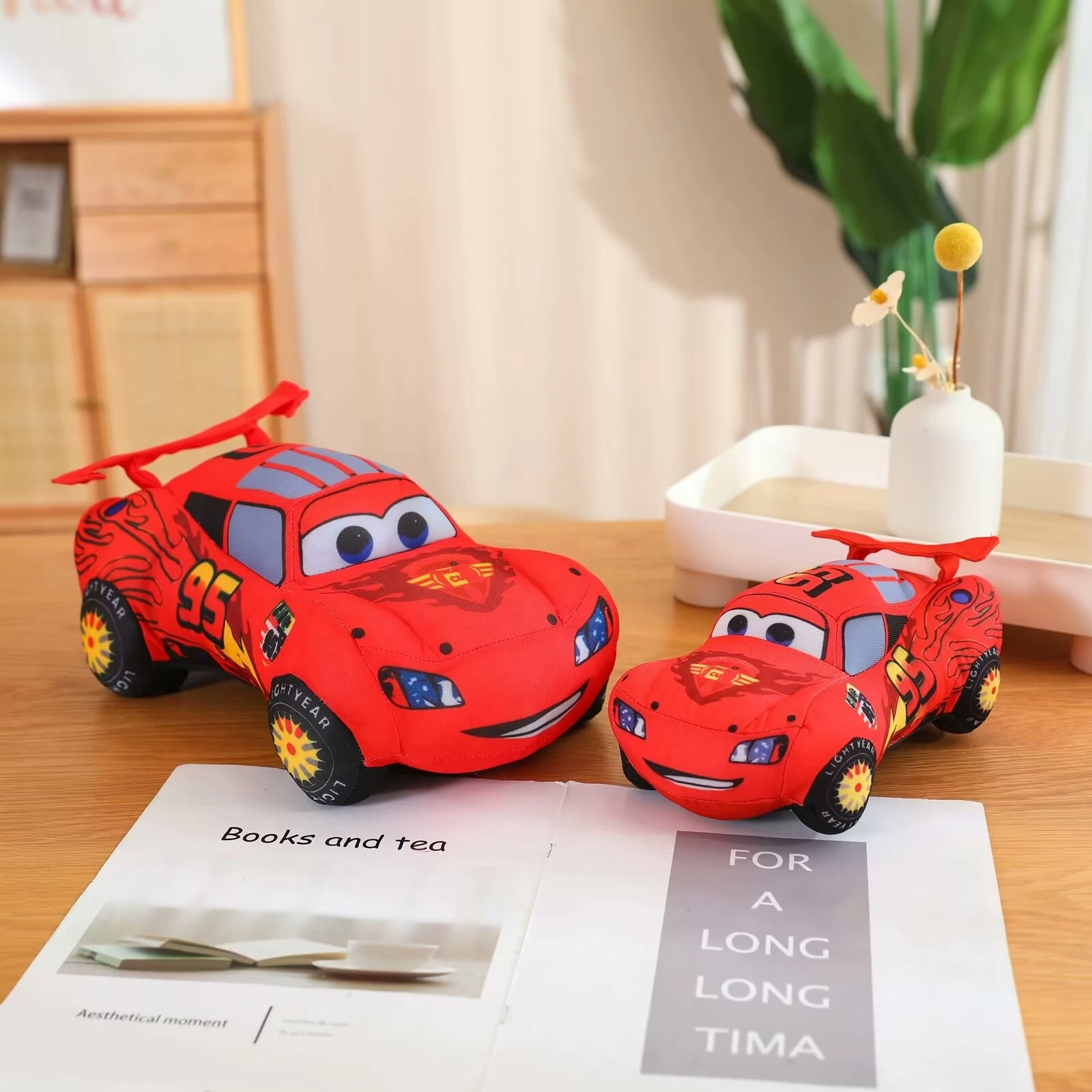 Cartoon Lightning McQueen Plus - مراجعة Lighting Mcqueen Birthday Decor وسعره