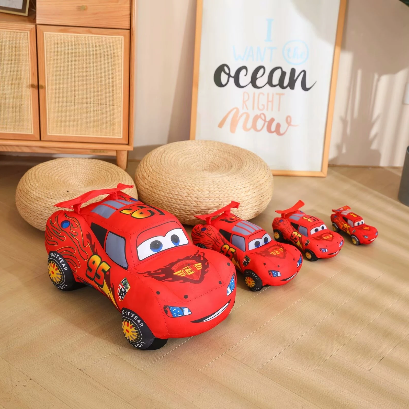 Cartoon Lightning McQueen Plus - مراجعة Lighting Mcqueen Birthday Decor وسعره