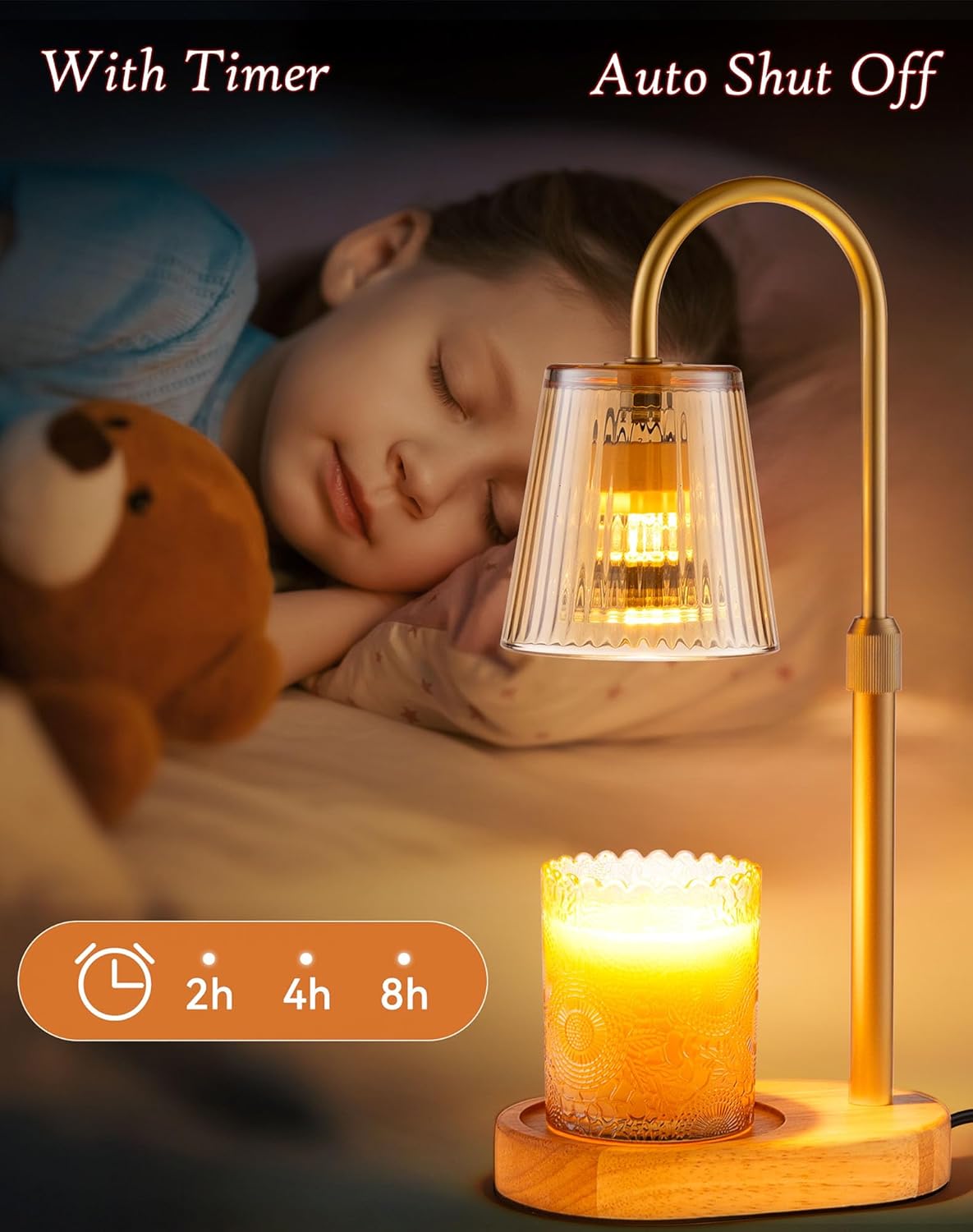 Adjustable Candle Warmer Lamp  - مراجعة Wax Melter Electric وسعره