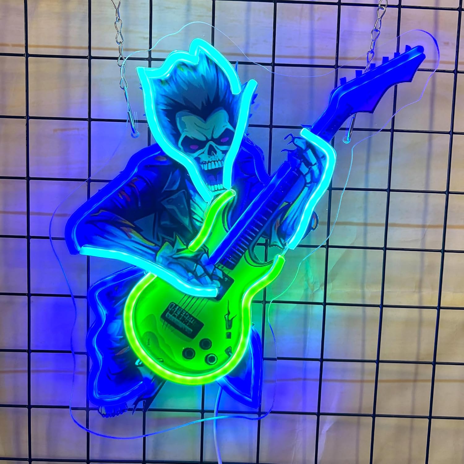 Zombie Playing Electric Guitar - مراجعة Lighting Decor For Room وسعره