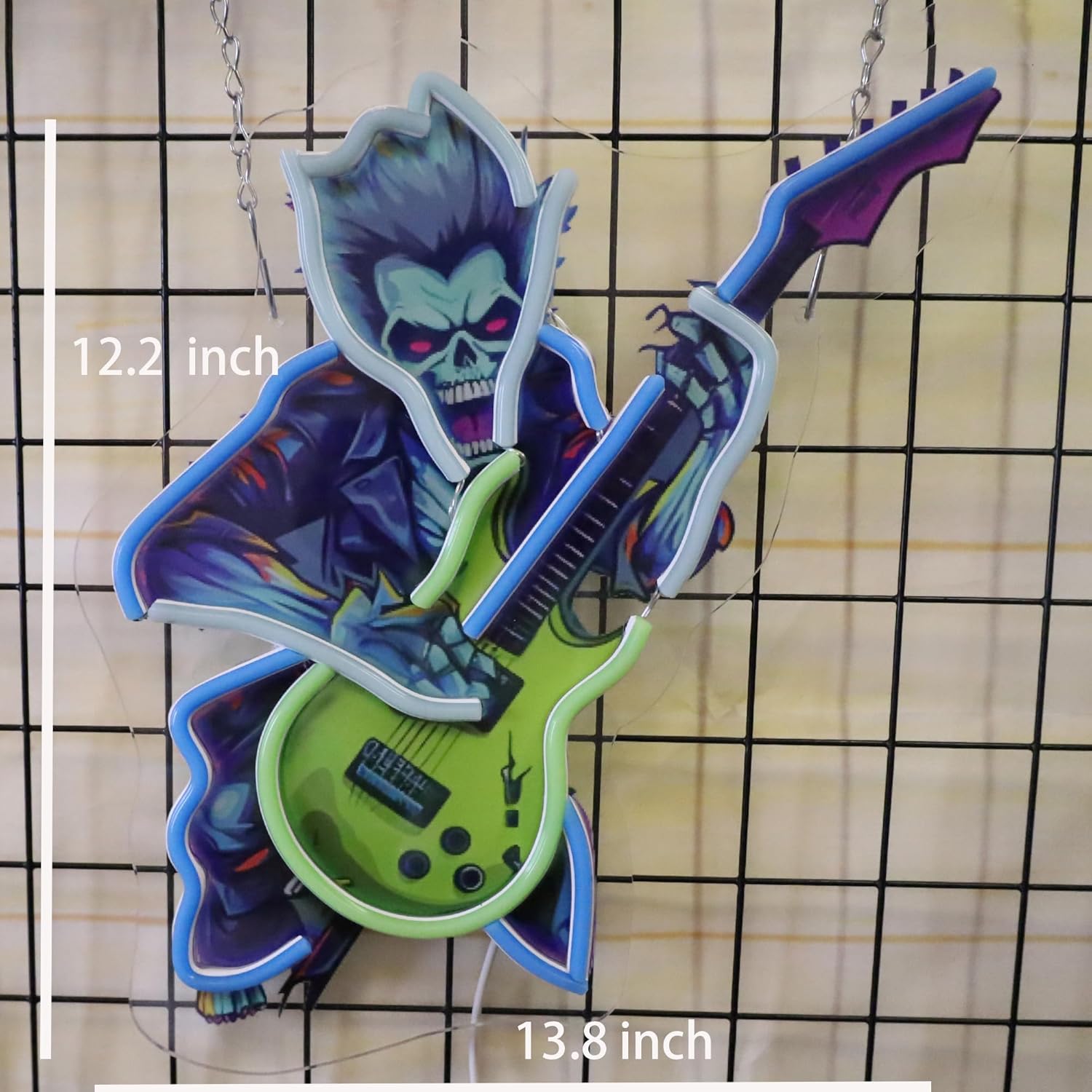 Zombie Playing Electric Guitar - مراجعة Lighting Decor For Room وسعره