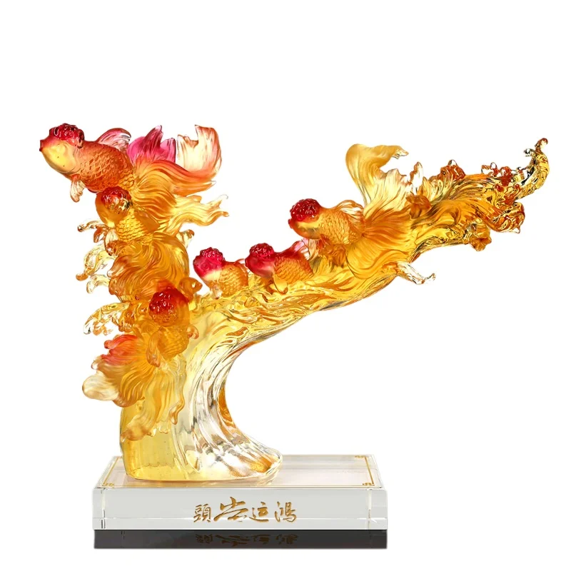 Gufa Liuli Goldfish Ornament C - مراجعة Lighting Decor Company وسعره