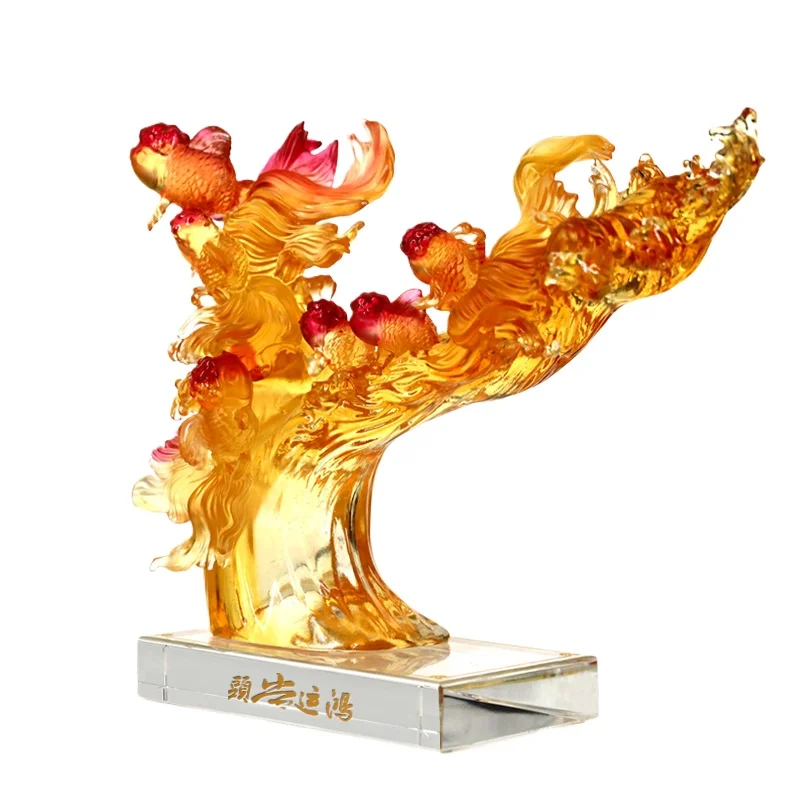Gufa Liuli Goldfish Ornament C - مراجعة Lighting Decor Company وسعره
