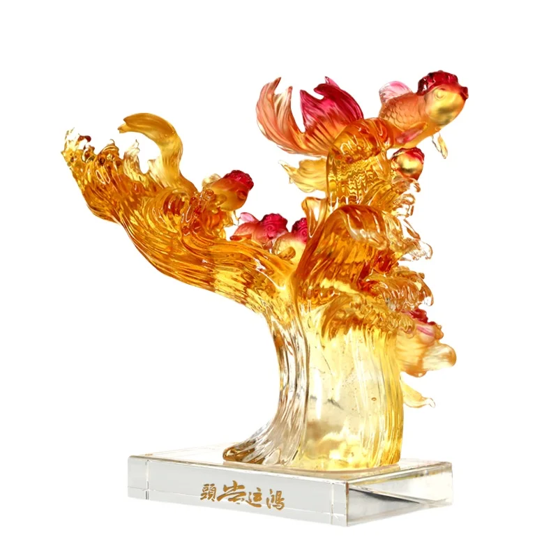 Gufa Liuli Goldfish Ornament C - مراجعة Lighting Decor Company وسعره