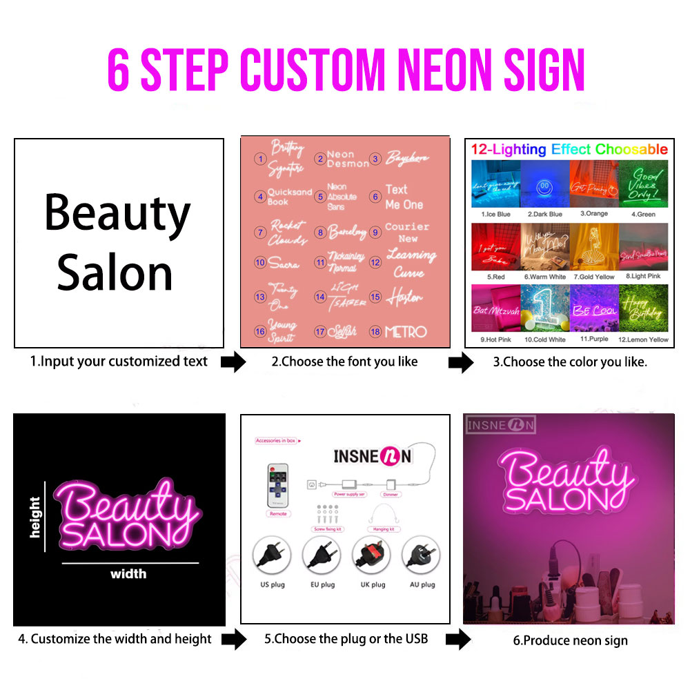 Custom Led Neon Signs LED Ligh - مراجعة Lighting Decoration Wedding وسعره