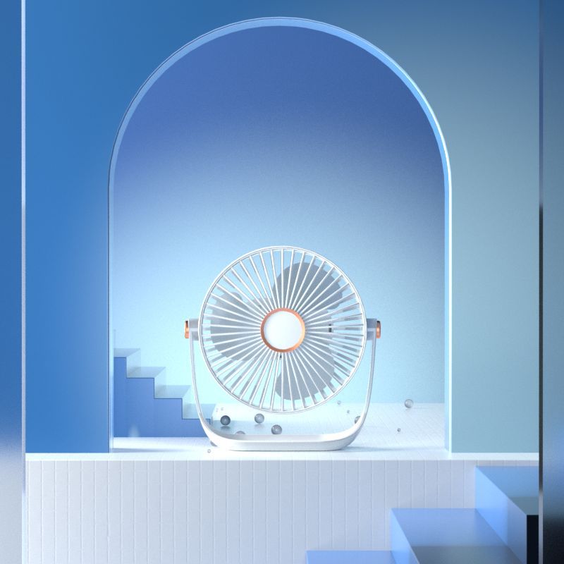 Portable Mini Desktop Fan Ligh - مراجعة Home Lighting & Decor St Catharines On وسعره