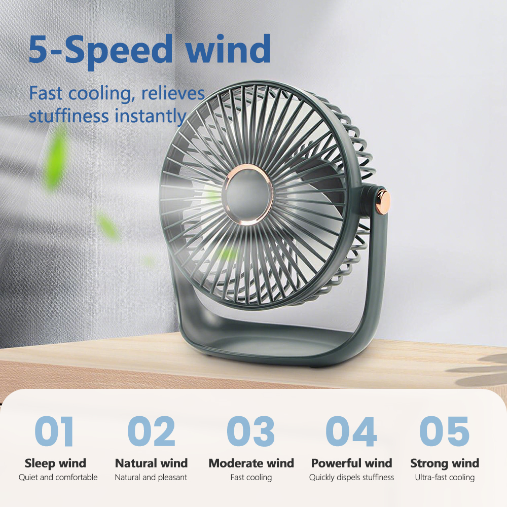 Portable Mini Desktop Fan Ligh - مراجعة Home Lighting & Decor St Catharines On وسعره
