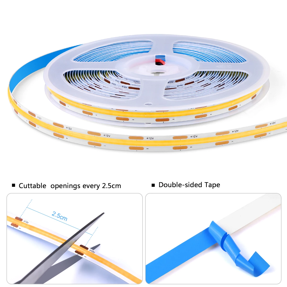 2-6PCS COB LED Strip Light Kit - مراجعة Lighting Decoration On Wall وسعره