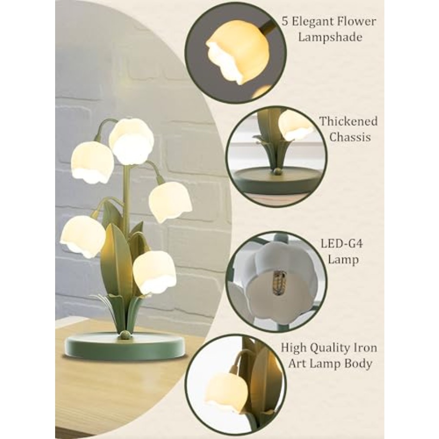 Flower Lamp for Home, Bedside  - مراجعة Home Lighting & Decor St Catharines On وسعره