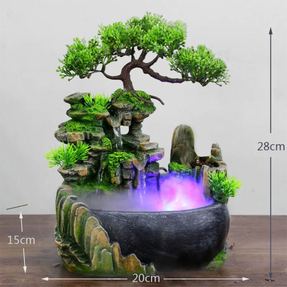 Wealth Feng Shui Waterfall Fou - مراجعة Lighting Decor Company وسعره