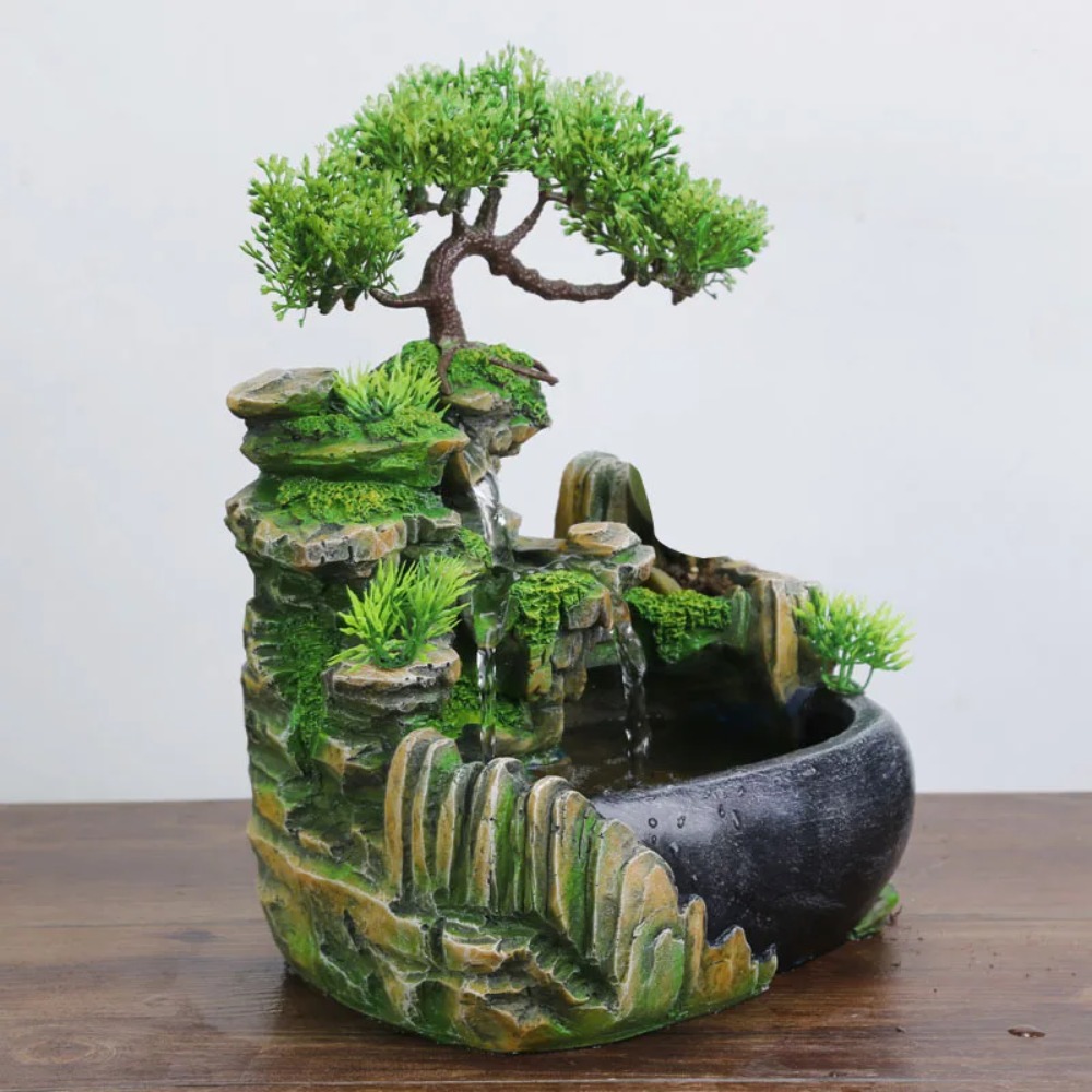Wealth Feng Shui Waterfall Fou - مراجعة Lighting Decor Company وسعره