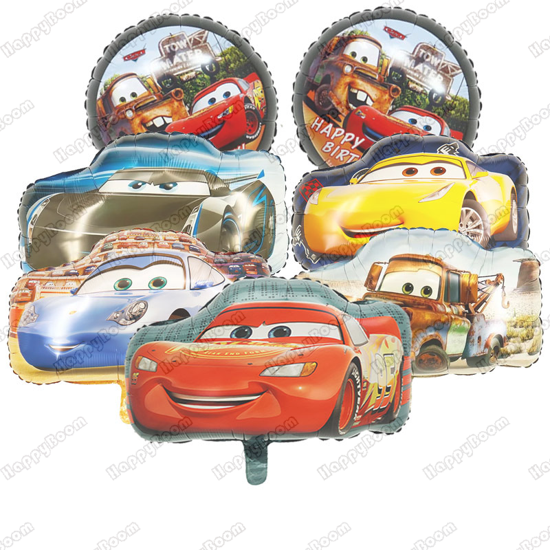 Cartoon Lightning McQueen Car  - مراجعة Lighting Mcqueen Birthday Decor وسعره