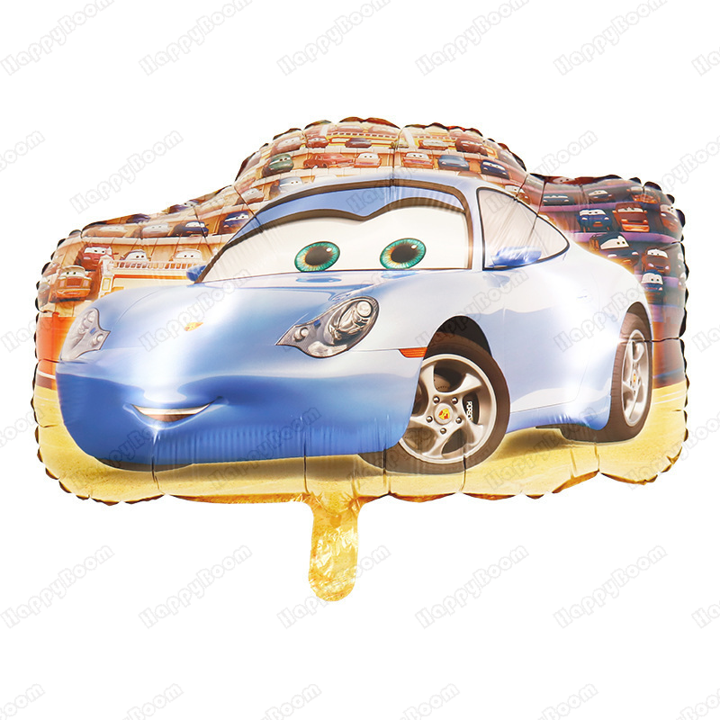 Cartoon Lightning McQueen Car  - مراجعة Lighting Mcqueen Birthday Decor وسعره