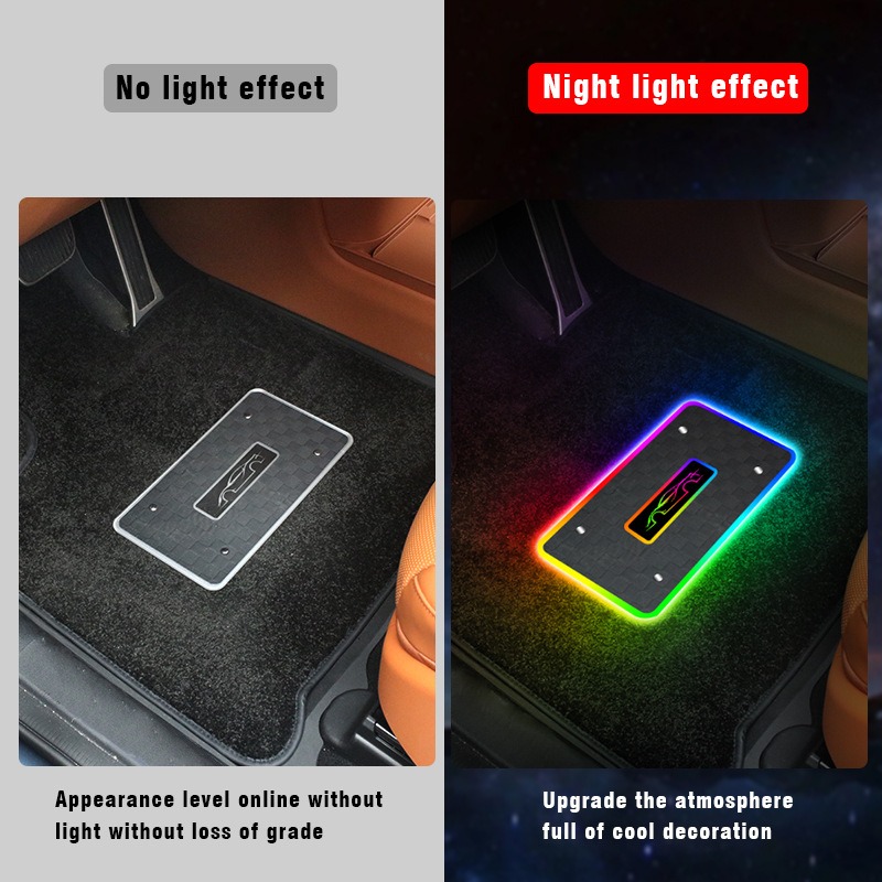 Universal Car LED Floor Mat Am - مراجعة Decor Lighting Floor Lamps وسعره