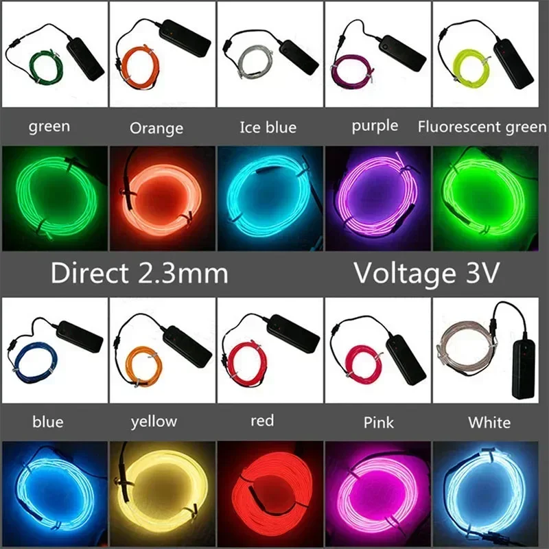 1M/3M/5M Flexible Neon Light B - مراجعة Lighting Bolt Decor وسعره