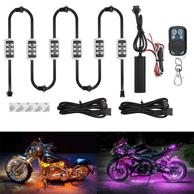 Niscarda Car Motorcycle RGB LE - مراجعة Lighting Bolt Decor وسعره