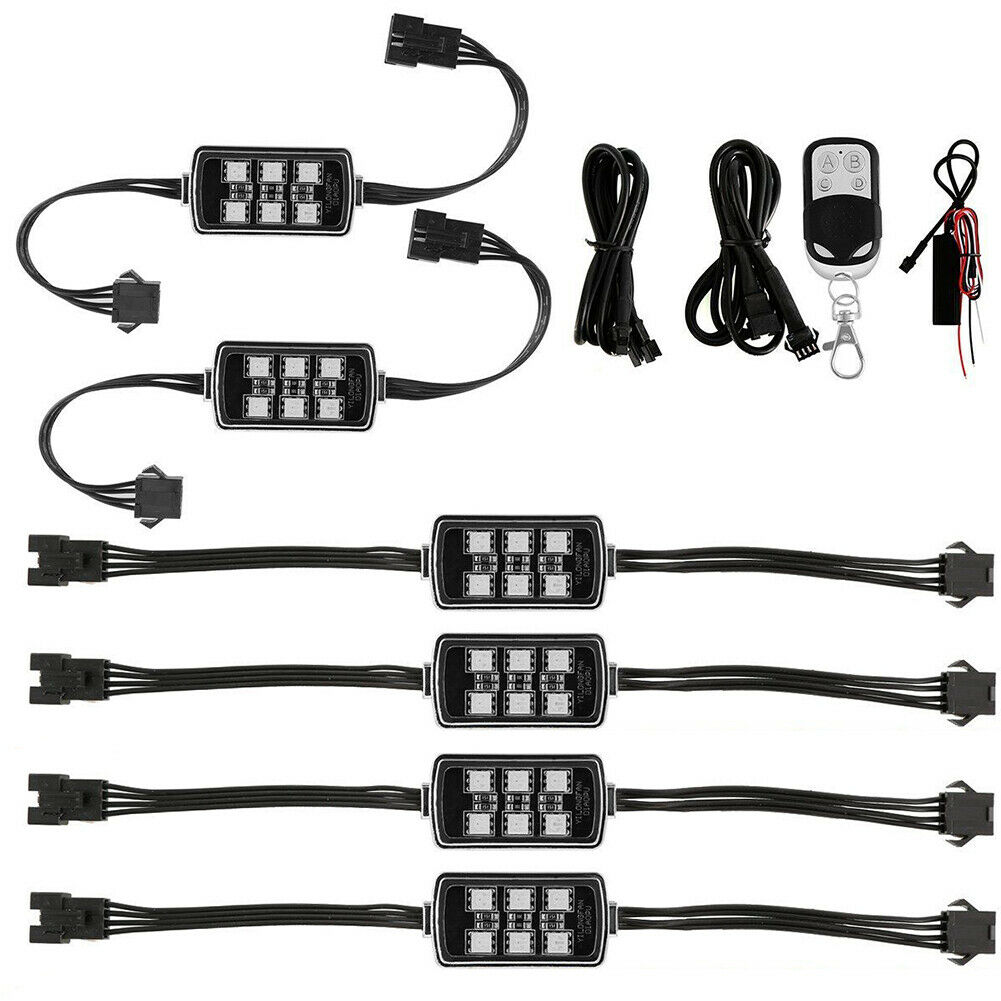 Niscarda Car Motorcycle RGB LE - مراجعة Lighting Bolt Decor وسعره