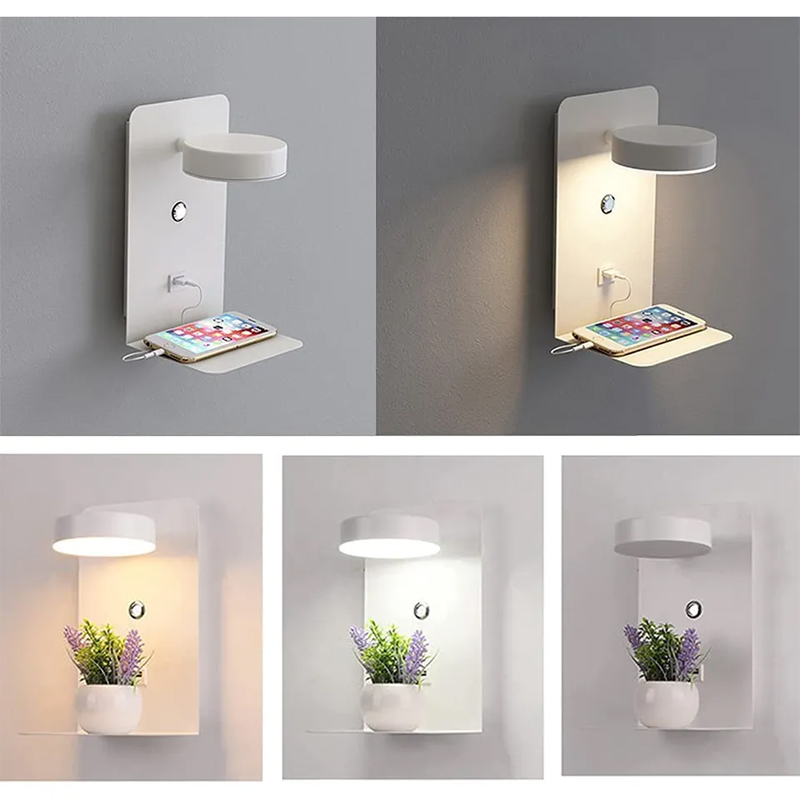 Bedroom Led Wall Lamps with US - مراجعة Lighting Decoration On Wall وسعره