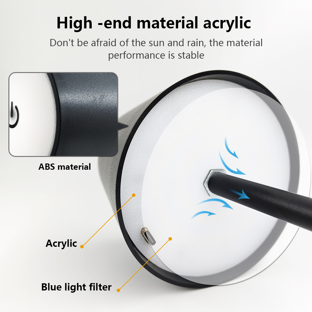 LED Rechargeable Desk Light Wi - مراجعة Lighting Decor For Room وسعره