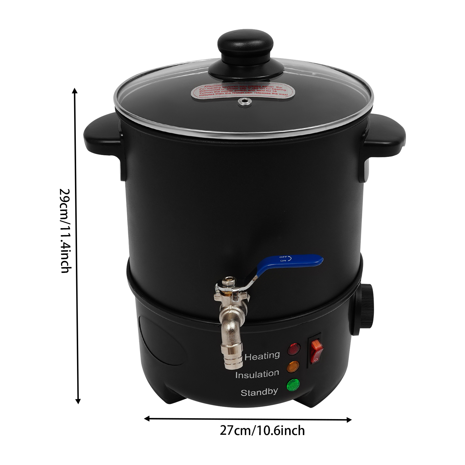 4L Electric Wax Melter, 600W 1 - مراجعة Wax Melter Electric وسعره